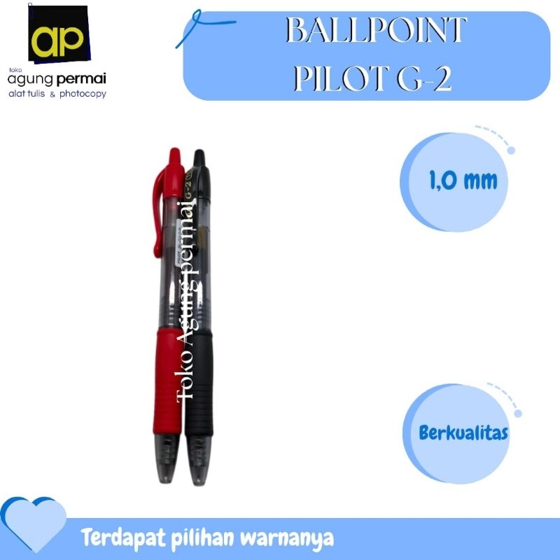 

BALLPOINT PILOT G-2 0,5MM