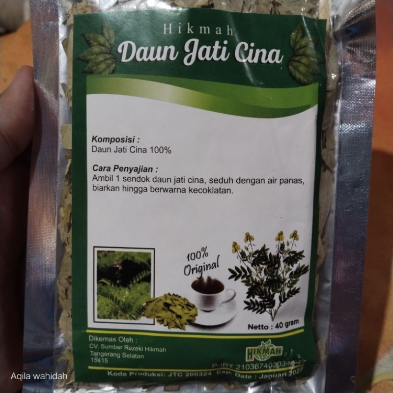 

Teh Daun Jati Hikmah Curah