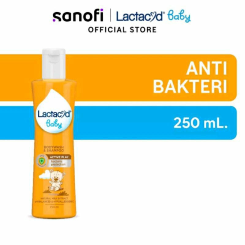 LACTACYD BABY BODYWASH & SHAMPOO AVTIVE PLAY