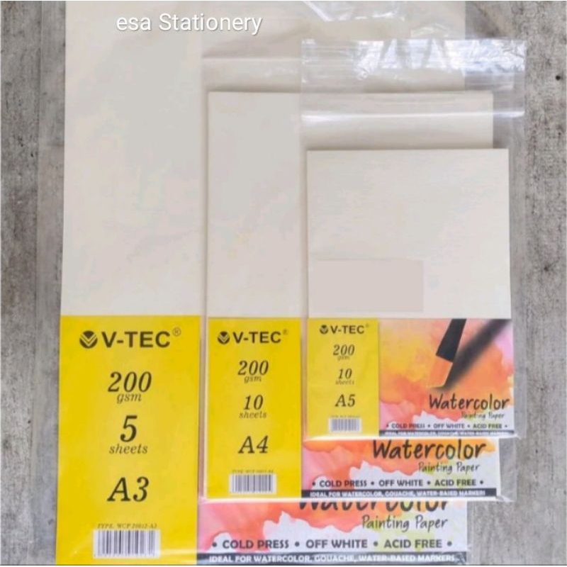 

V-Tec Watercolour Painting Paper