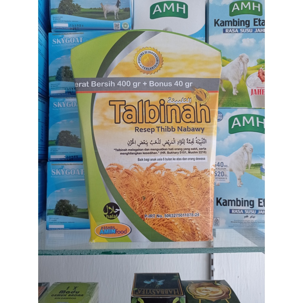 

TALBINAH Tepung Gandum Resep Thibbun Nabawi - Obat Maag Akut dan Gangguan Lambung ( Sakit Maag dan kolesterol )