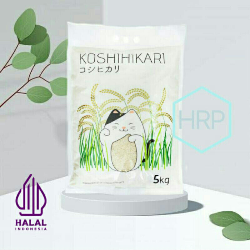 

Beras Jepang Koshihikari 5kg | Beras Sushi Premium