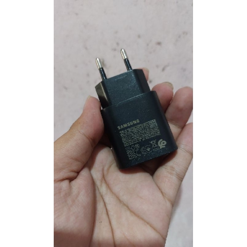 charger samsung a54 a55 a52s note 20 25watt super fast original ori bawaan hp kabel dan batok