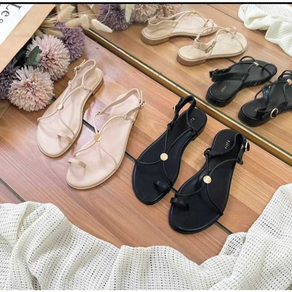 SANDAL WANITA PDS-3753 FLAT SANDAL WANITA FLAT SEPATU SANDAL WANITA FLAT TERBARU