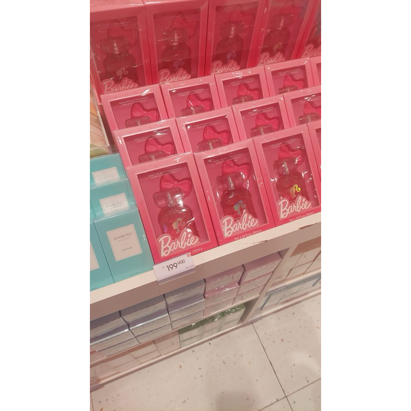 jastip miniso barbie parfume barbie x miniso pink