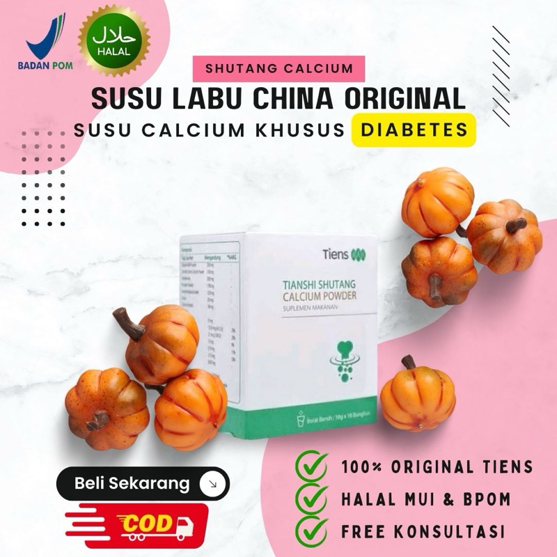 

Susu Labu China Original Shutang Calcium Powder Untuk Diabetes Terlaris