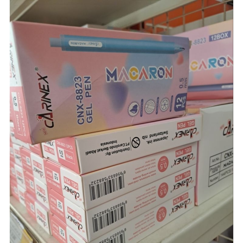 

1[PACK] CARINEX GEL PEN MACARON 8823