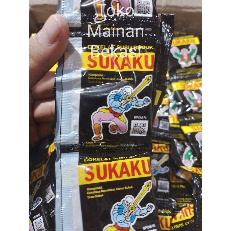 

1 RENCENG PERMEN BUBUK SUKAKU ISI 10PCS