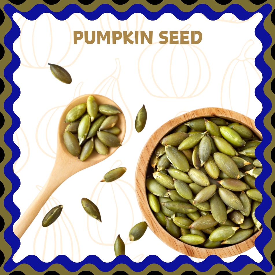 

PRODUK UNGGULAN Pumpkin Seed Organic 1 Kg Biji Labu Pepita Kupas Natural Super Food