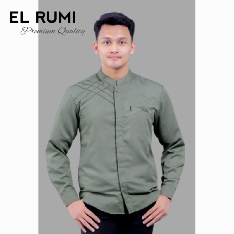 Baju Koko lengan panjang Koko seragam hadroh