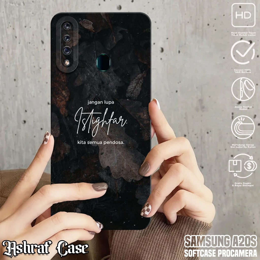 Case Samsung A20S - Casing Hp Samsung A20S Motif QUOTES - Silikon Hp Samsung A20S - Softcase Hp Sams