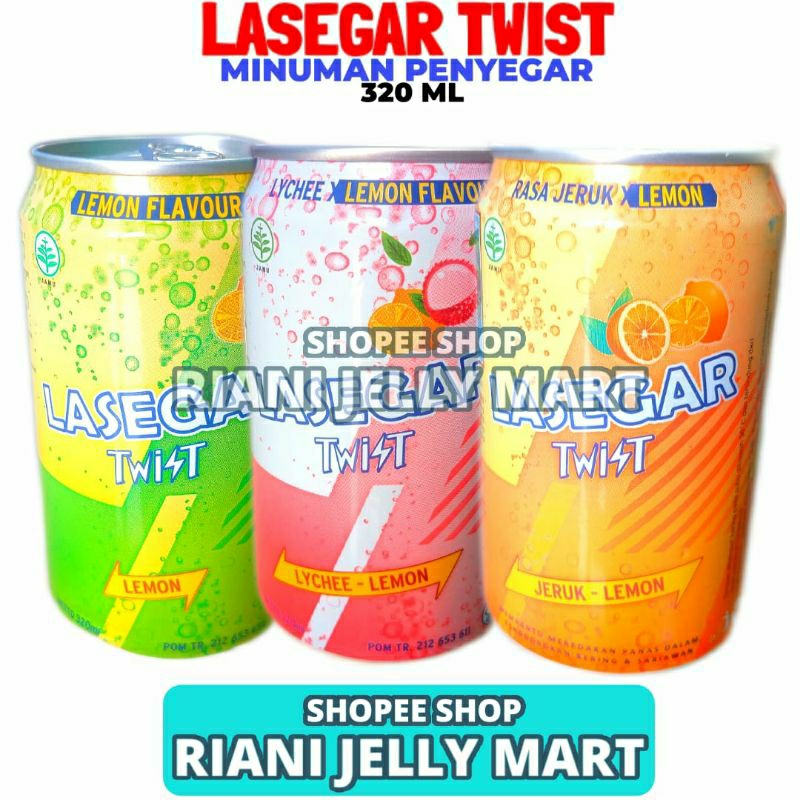 

Lasegar Twist Minuman Penyegar Kaleng 320ml