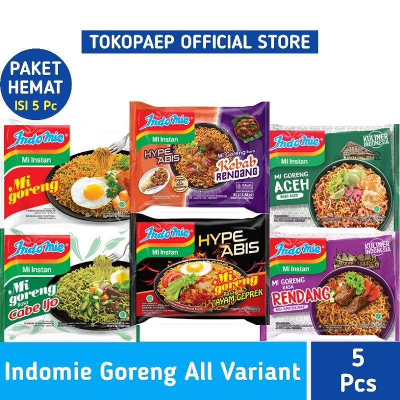 

Indomie Goreng Isi 5 All Variant