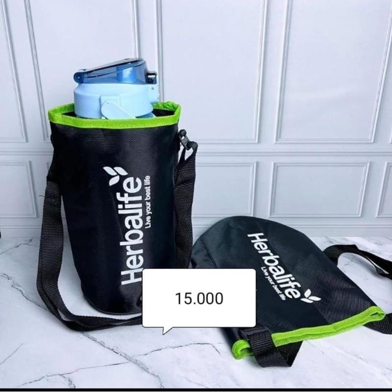 Tas botol bulat tali panjang