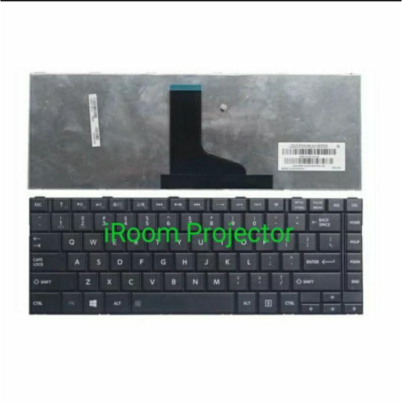 Keyboard Laptop Toshiba Satellite C800 C800D C840 C840D