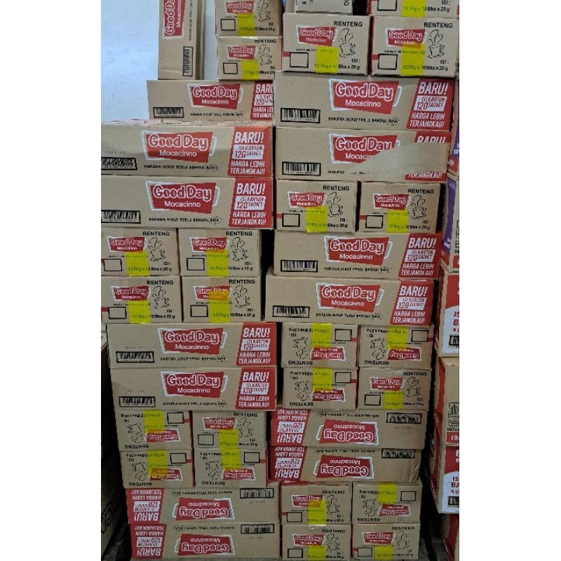 

XMASTER GOOD DAY MOCACINNO KOPI INSTAN 3 IN 1 (120 SACHET/20G/KARTON)