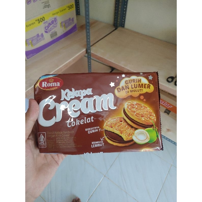 

Roma cream coklat