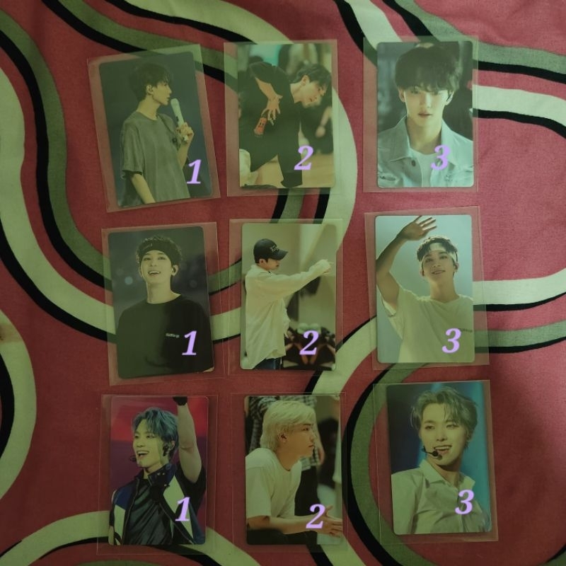 PC TC Trading Card Follow Fellow Seventeen SVT Jeonghan Wonwoo Dino