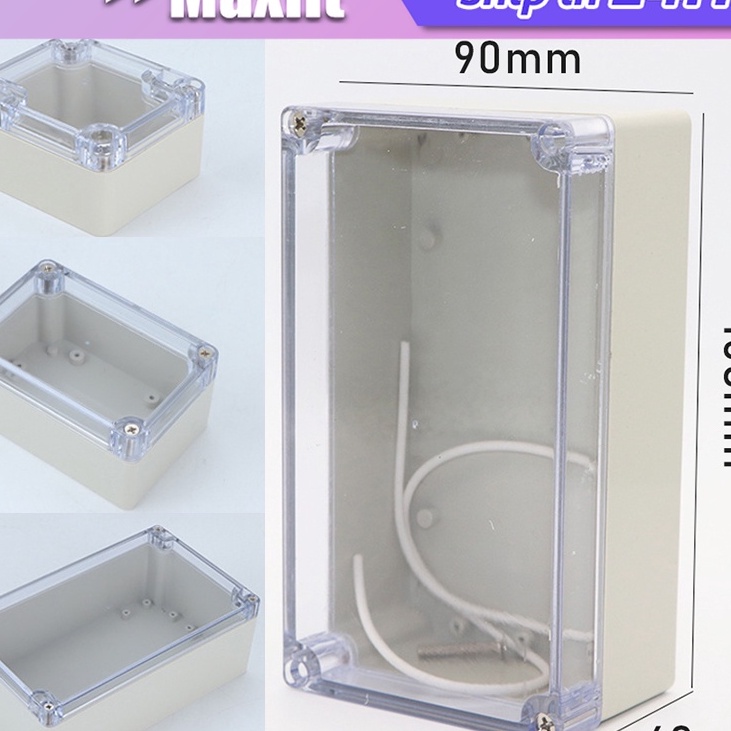Terbaik Box Panel Listrik IP65 Wateroof Outdoor ABS Kotak Panel Listrik Box Terminal