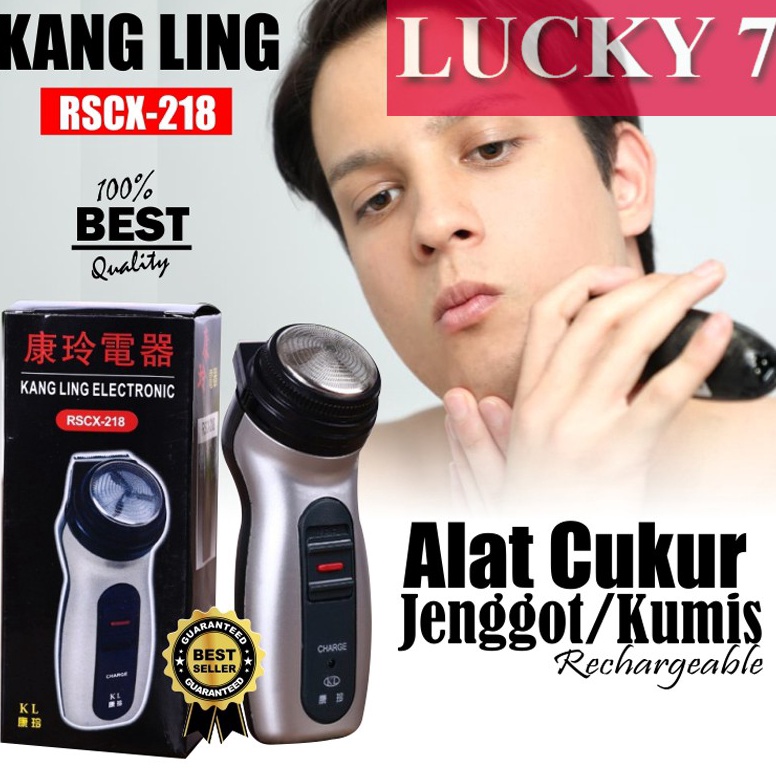 Lagi Tren  BISA D  Alat Cukur Kumis Jenggot Shaver KANG LING Electronic RSCX218 Travel