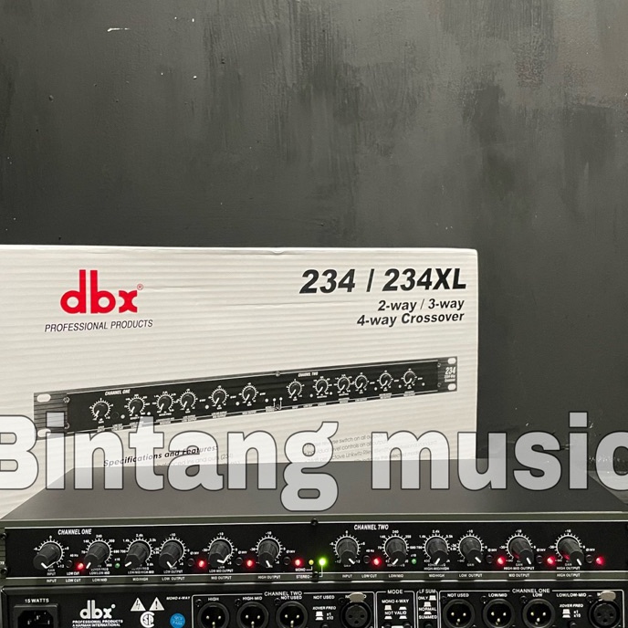 Top crosover dbx 234xl bagus dbx 234 xl 4 way