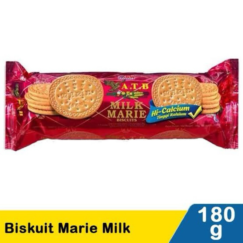 

HATARI ATB MARIE SUSU 180 GRAM | A.T.B BISKUIT MARIE SUSU ASW FOODS