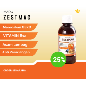 

PROMO BIGSEL 8.8 Madu Zestmag Obat Asam Lambung -Zestmag Original - Zetmag Madu Asam Lambung Ampuh