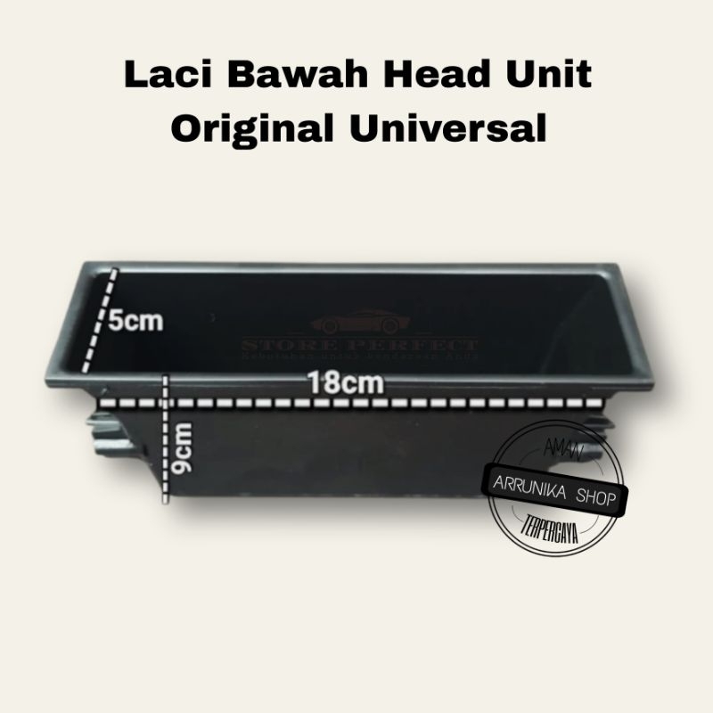 Laci Tape Universal Mobil  atau Laci Head Unit Laci Tape Bawah Mobil Laci Koin Laci Tape Car Untuk S