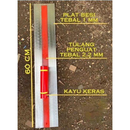 ROSKAM PENGHALUS TEMBOK ACIAN PANJANG 60 CM DAN 40 CM RASKAM ACIAN SEMEN PENGHALUS BAHAN TEBAL RASKA