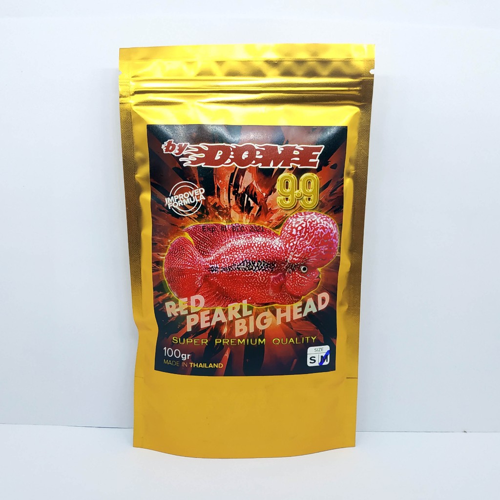 A101 Pelet Louhan Ionic asli original Thailand memaksimalkan warna merah mutiara pellet ikan parrot