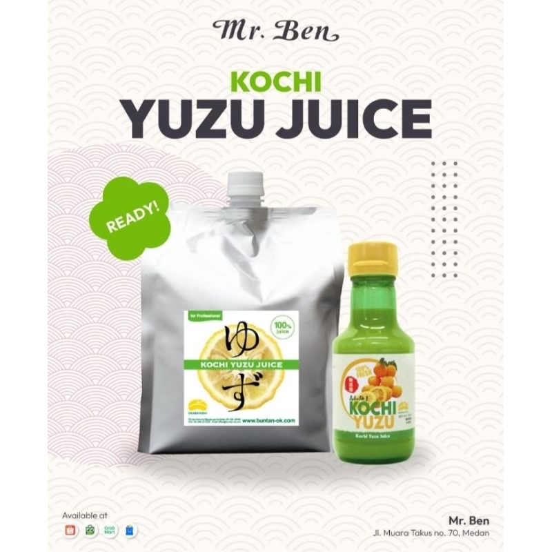 

[INSTANT & SAMEDAY ONLY] Kochi Yuzu Juice Jus Yuzu 1.85kg Impor Japan