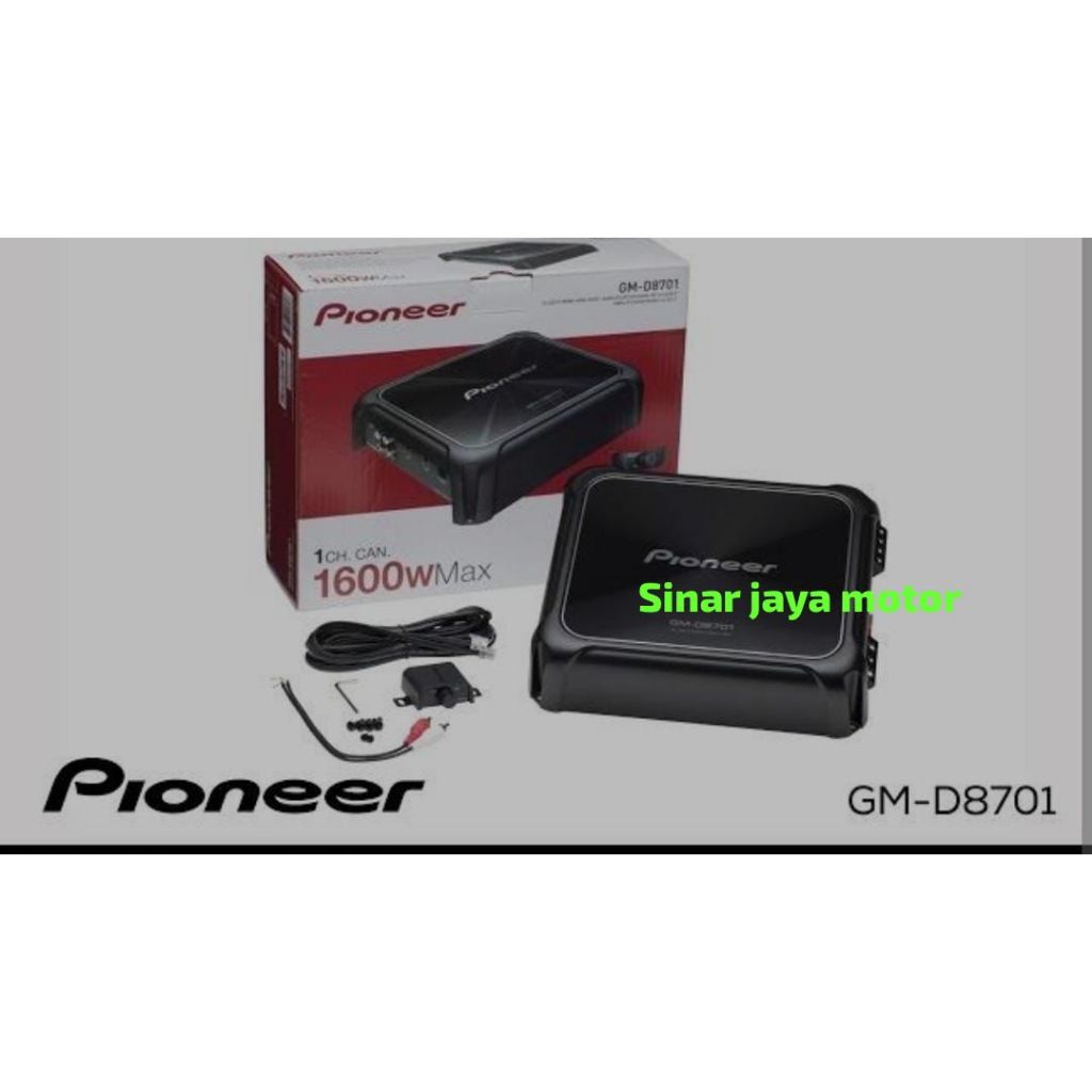 Power Amp MONOBLOCK Pioneer GM D8701 - GM 8701 - GMD8701 - 8701