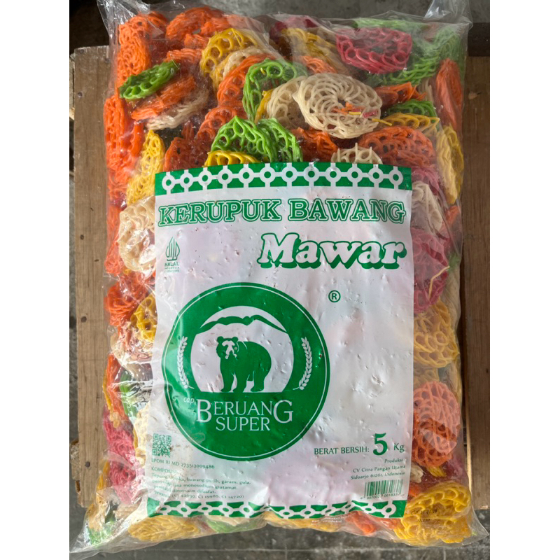 

Kerupuk Bawang Mawar