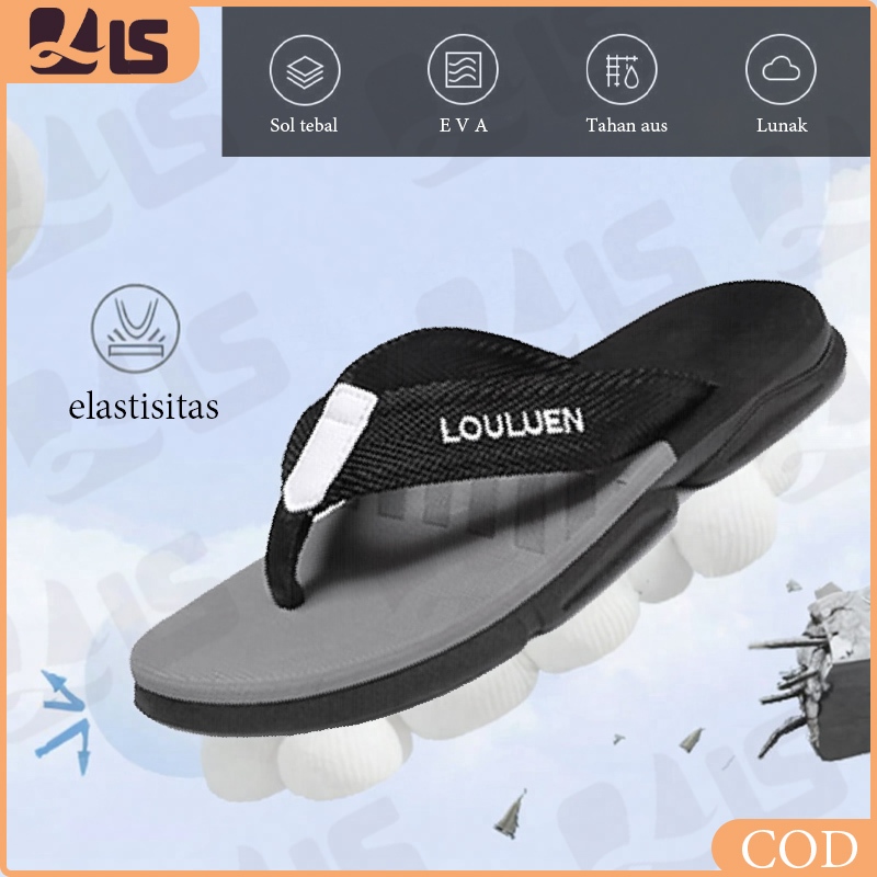 Sandal jepit pria sandal cowok Sandal karet pria sandal pria keren sandal dewasa sepatu sandal