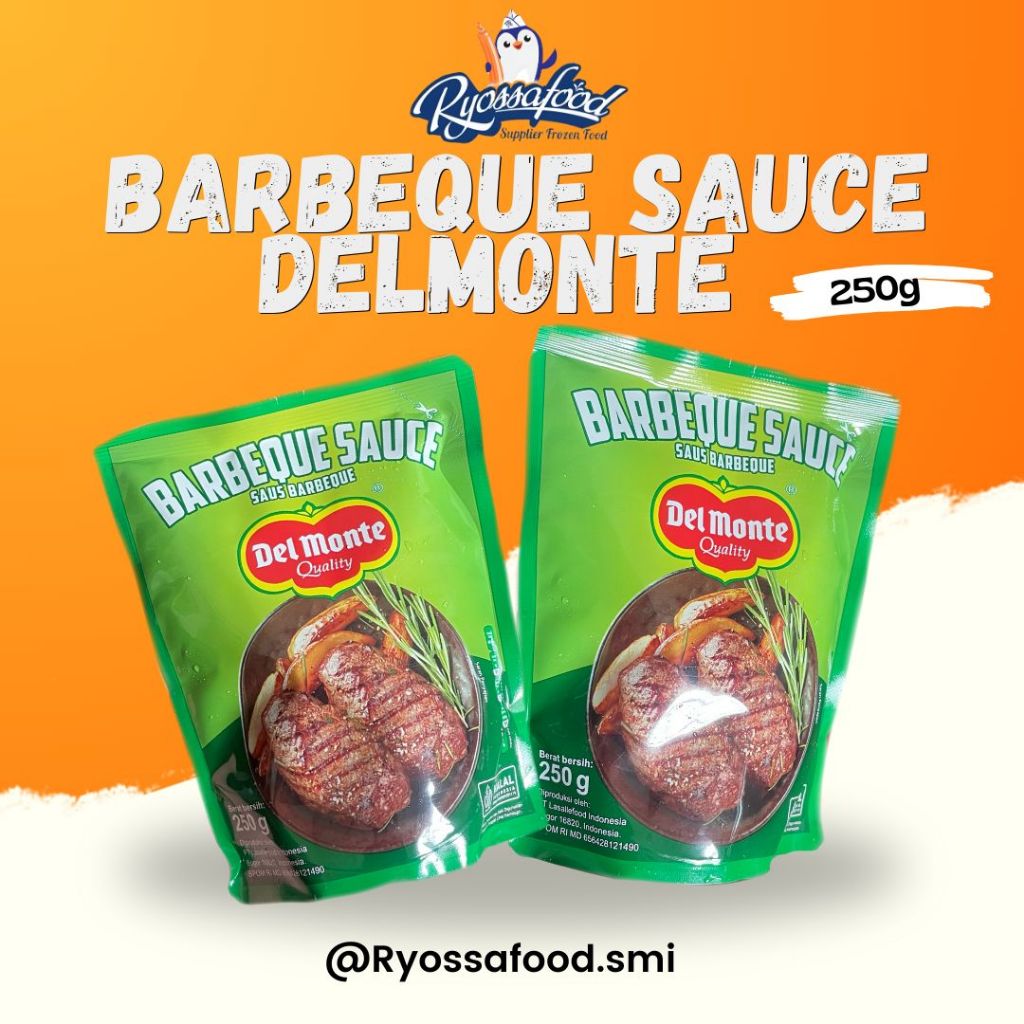 

Delmonte Barbeque Sauce Standing Pouch 250gr