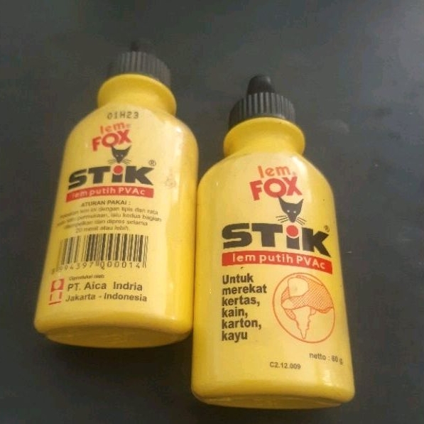 

LEM PUTIH PVAC STICK 60 GRAM MERK FOX