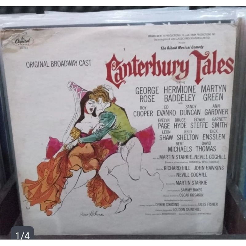 Vinyl Piringan Hitam Canterburry Tales