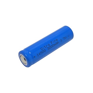 Chicorashop1 Batre Aa 14500 Flat Top Rechargeable 3000Mah 3.7V Baterai Cas Isi Ulang 14500 Flat Top