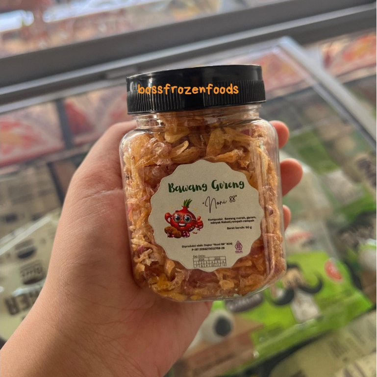 

BAWANG GORENG TOPLES 50G PREMIUM RENYAH GURIH BY NONI88