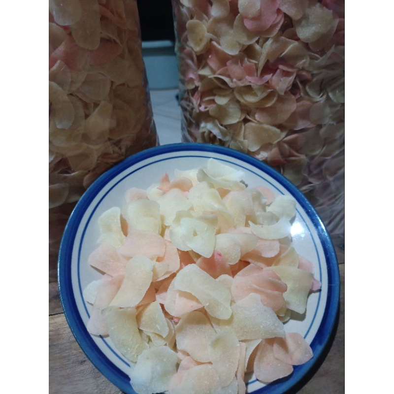 

Cemilan Singkong/ Kerupuk Singkong (Karag) 1Kg