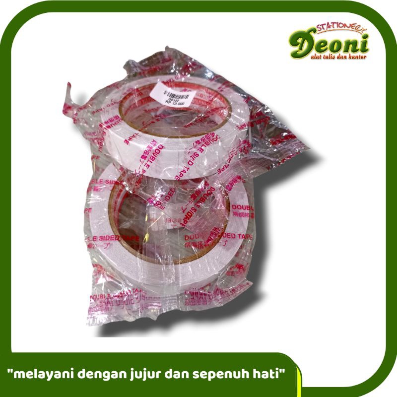 

Nanko Double Tape 24mm / 1 inch Tebal