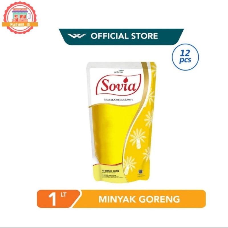 

Sovia Minyak Goreng 1 Liter isi 12 pcs