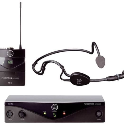 Mic Wireless AKG WMS45 Sport - Headset Original