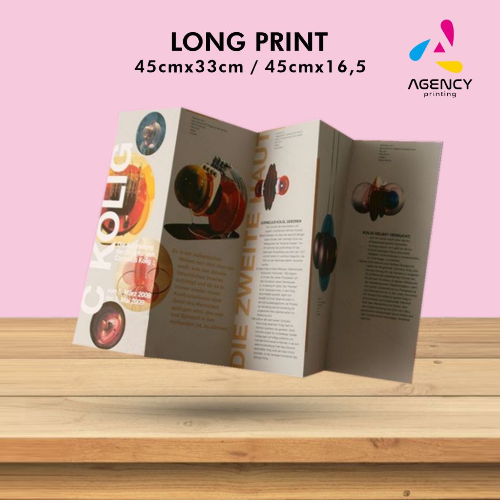 

Cetak Brosur Leaflet Flyer Long Print Art Paper A3+