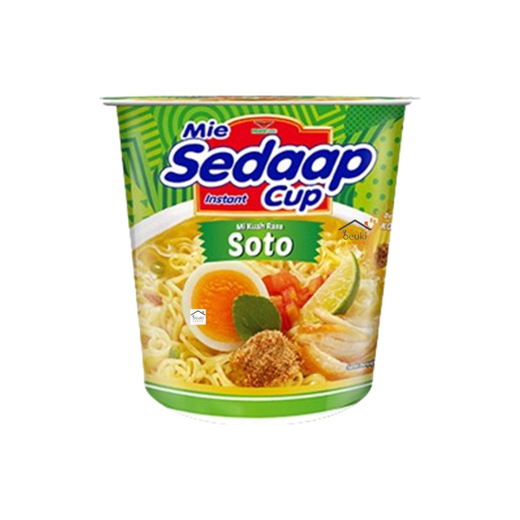 

Mie Sedaap Soto Mie Instan Kuah dalam Cup