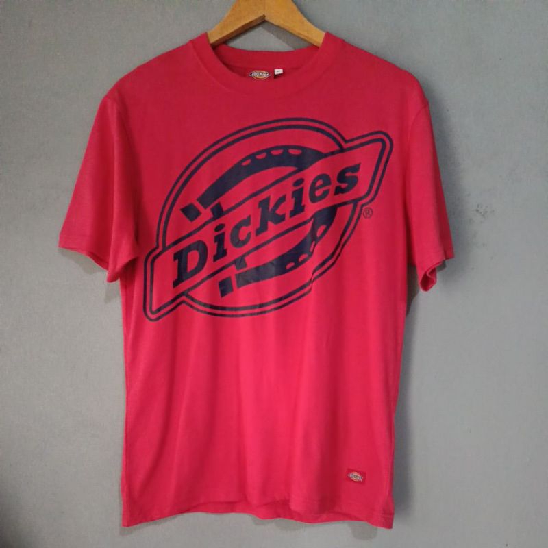 Kaos T-shirt DICKIES atasan lengan pendek pria original