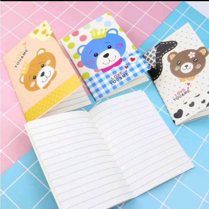 

Buku Tulis Mini Motif Kartun Note Book Mini Cartoon Mini Book Notepad Karakter Buku Tulis Memo