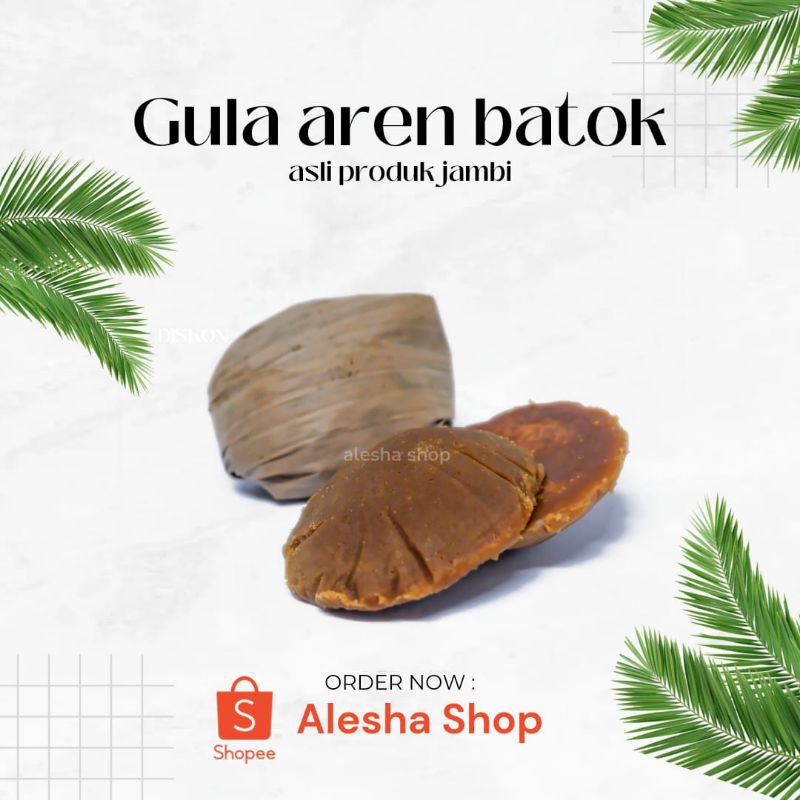 

Gula merah/gula aren batok asli jambi