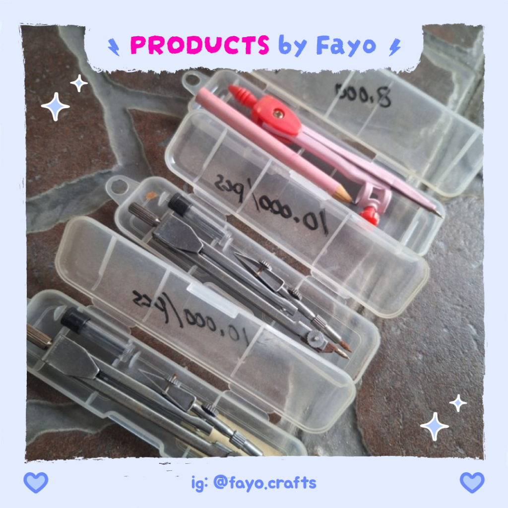 

[FAYO's Products] Jangka Pensil Alat Tulis Kerja Obral Murah Cuci Gudang