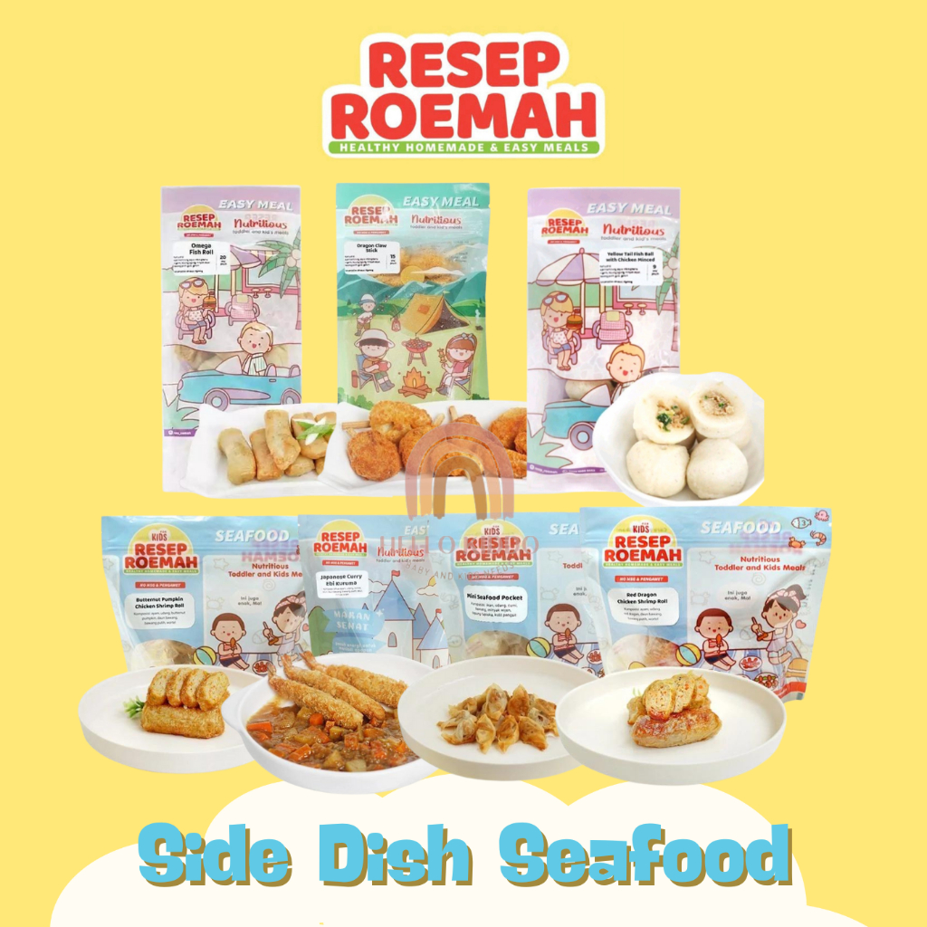 

RESEP ROEMAH FROZEN SIDE DISH SEAFOOD UDANG/ FROZEN FOOD ANAK